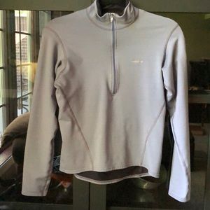Patagonia 1/4 zip training jacket purple